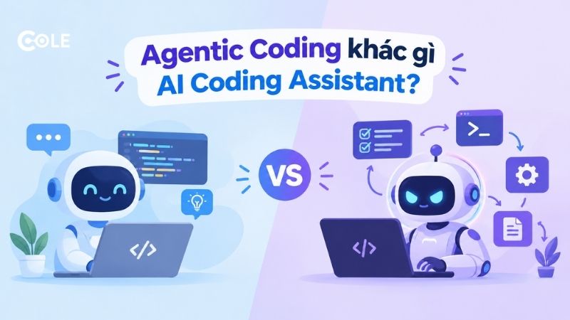 Agentic Coding khác gì lập trình truyền thống và AI Coding Assistant?
