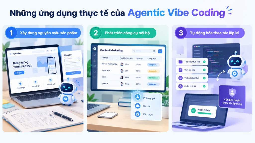 Những ứng dụng thực tế của Agentic Vibe Coding